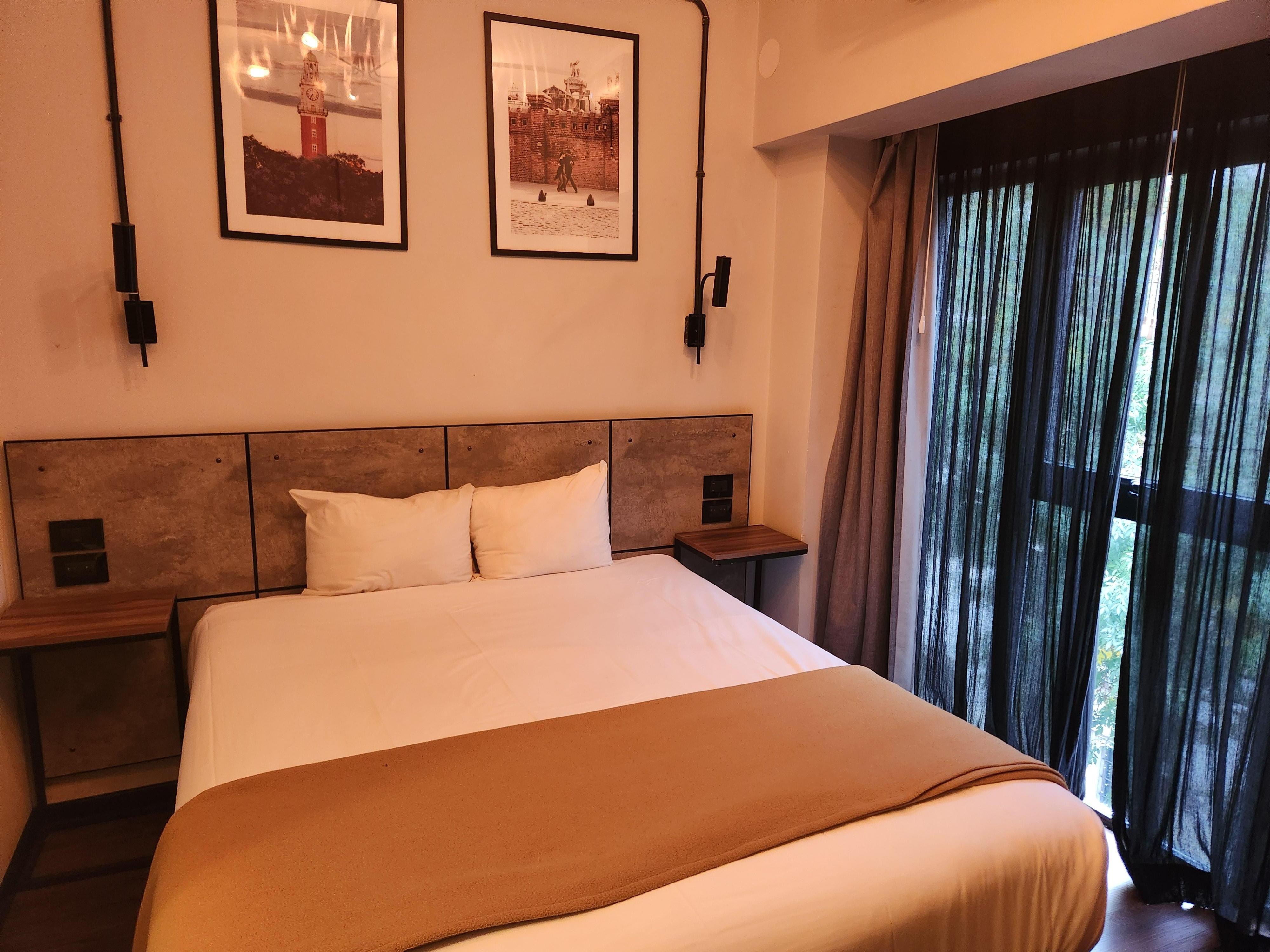 Nice comfortable bed