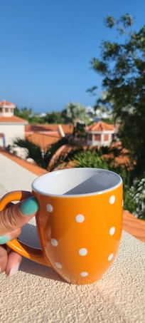 Morning coffee views from the patio.
