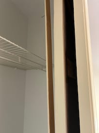 Closet trim