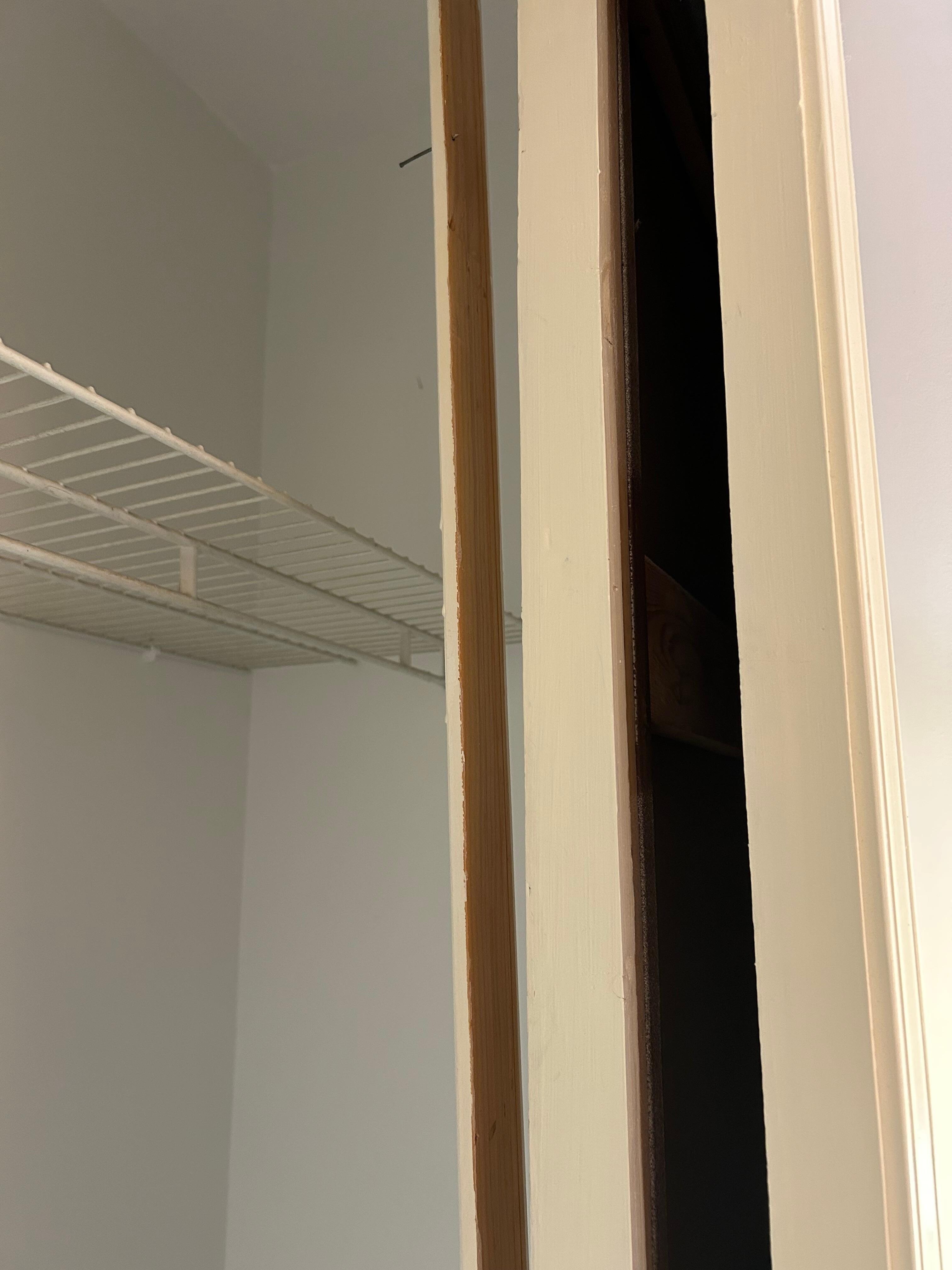 Closet trim