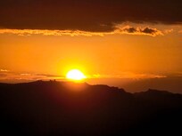 Sunrise from the deck