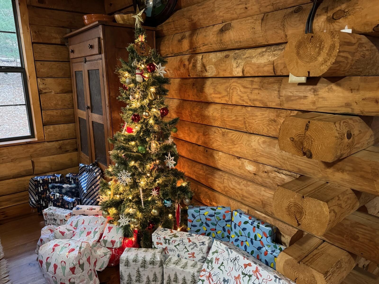 Christmas tree supplied by Host