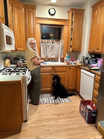 Everything we needed in the kitchen