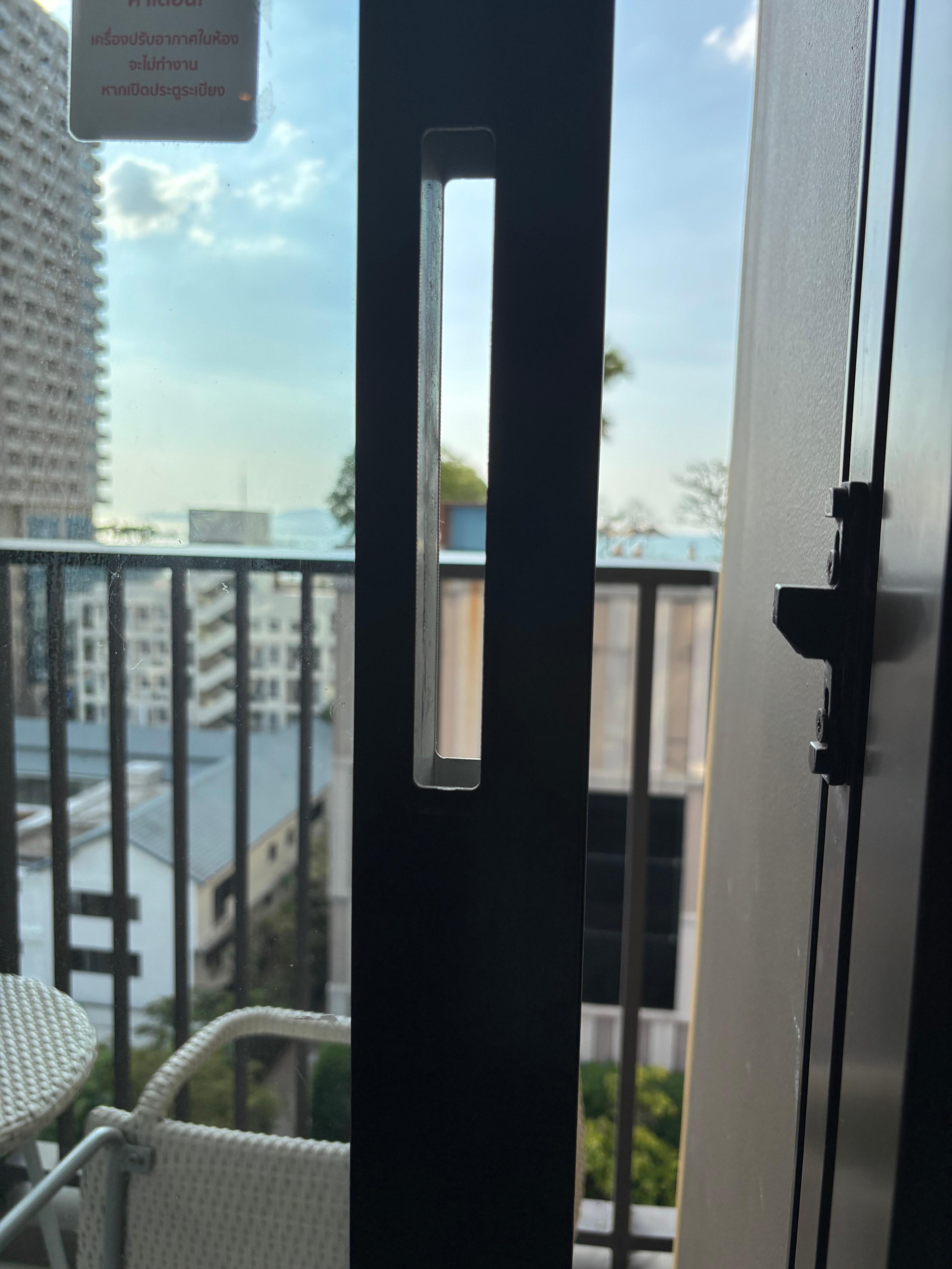 Our balcony door was broken - great security for kids 