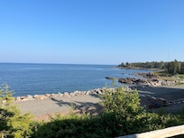 The seascape.