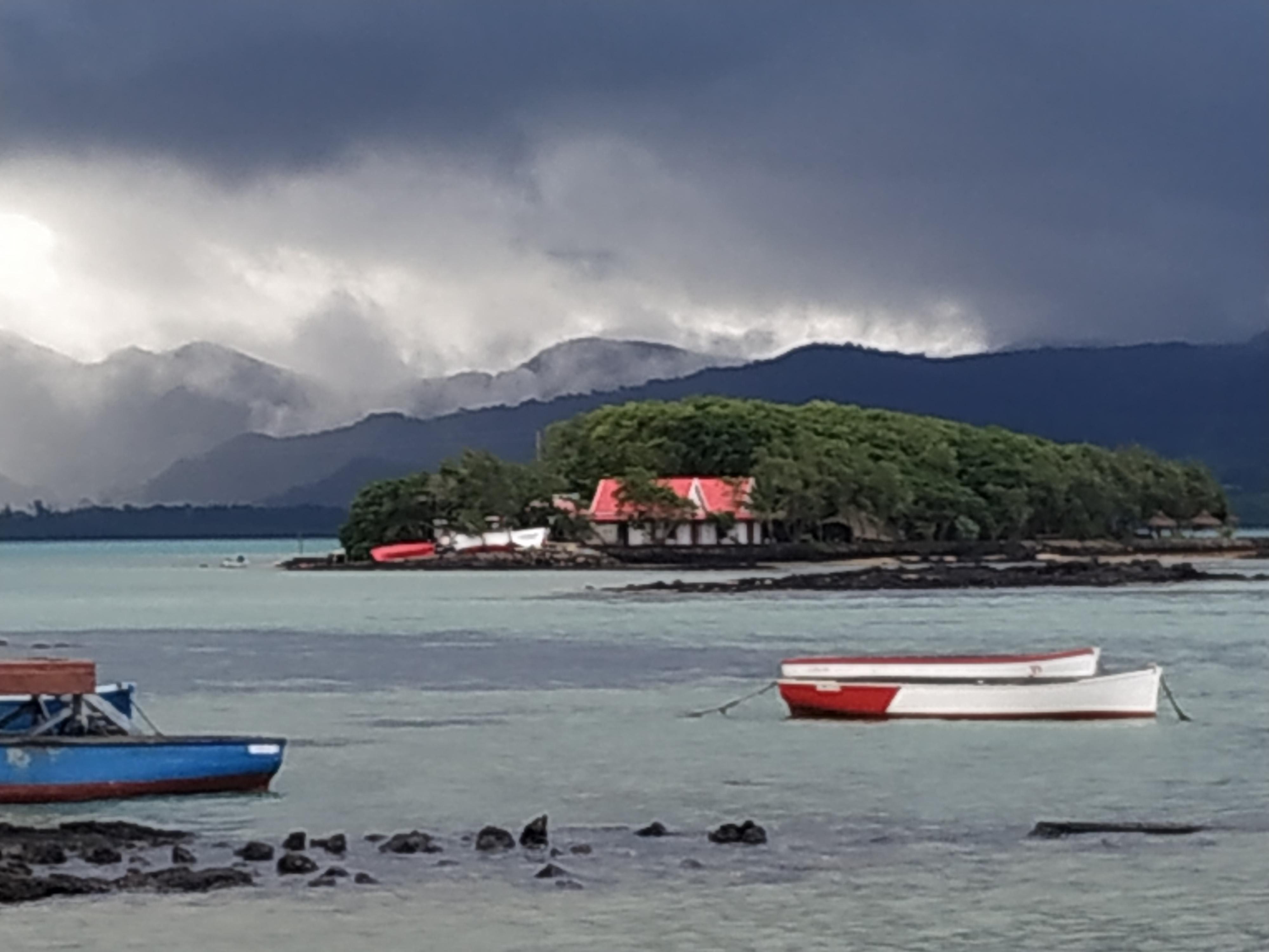Petite île en face de la maison