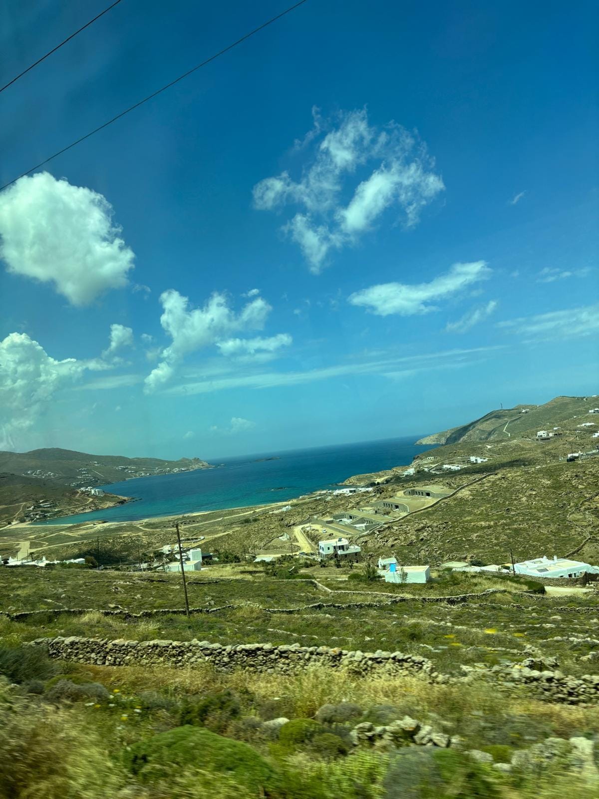Views of the Aegean sea