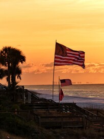 Sunrise from the window!