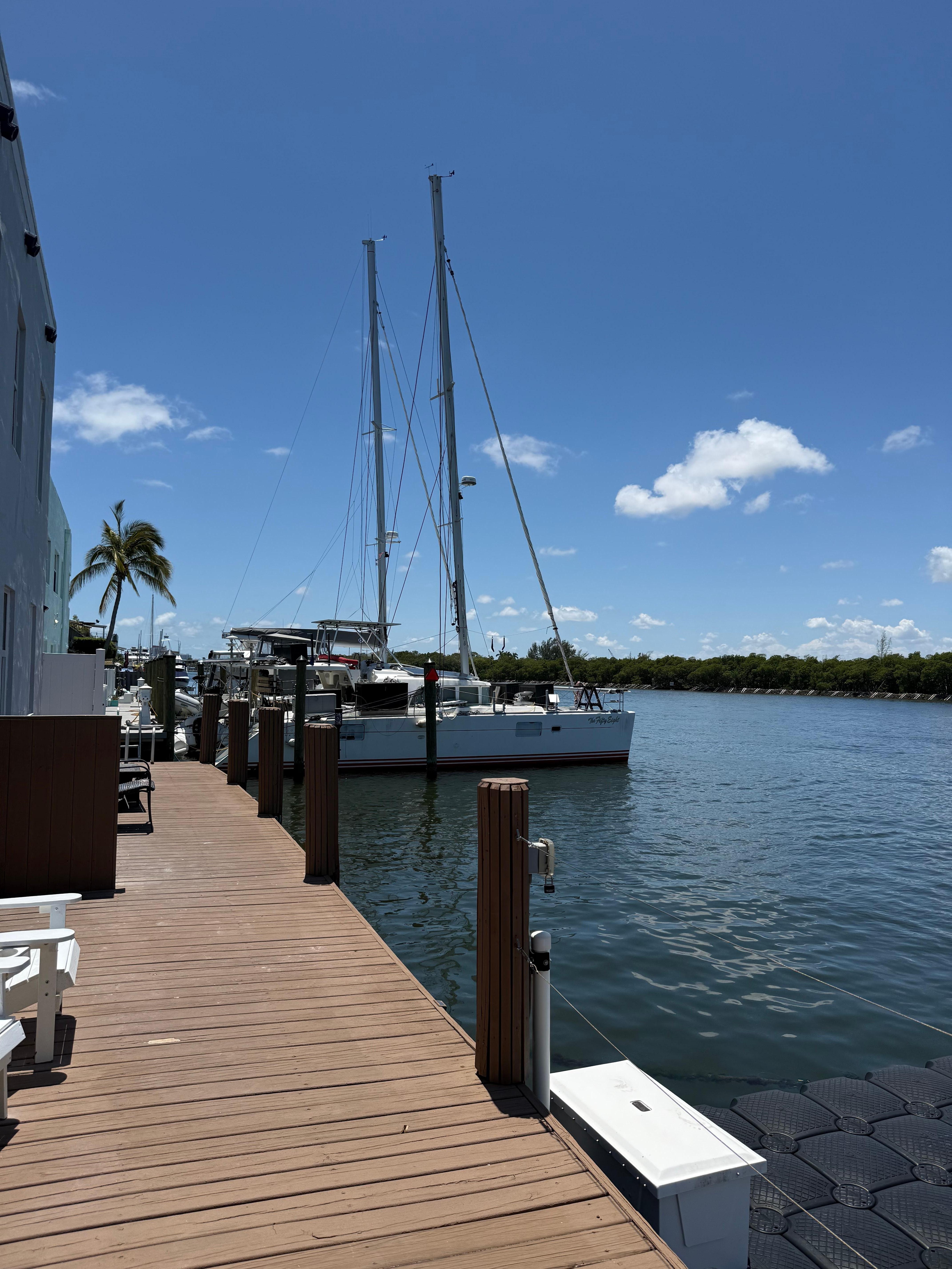 View from patio at the property!