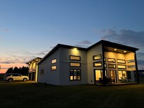 House at night