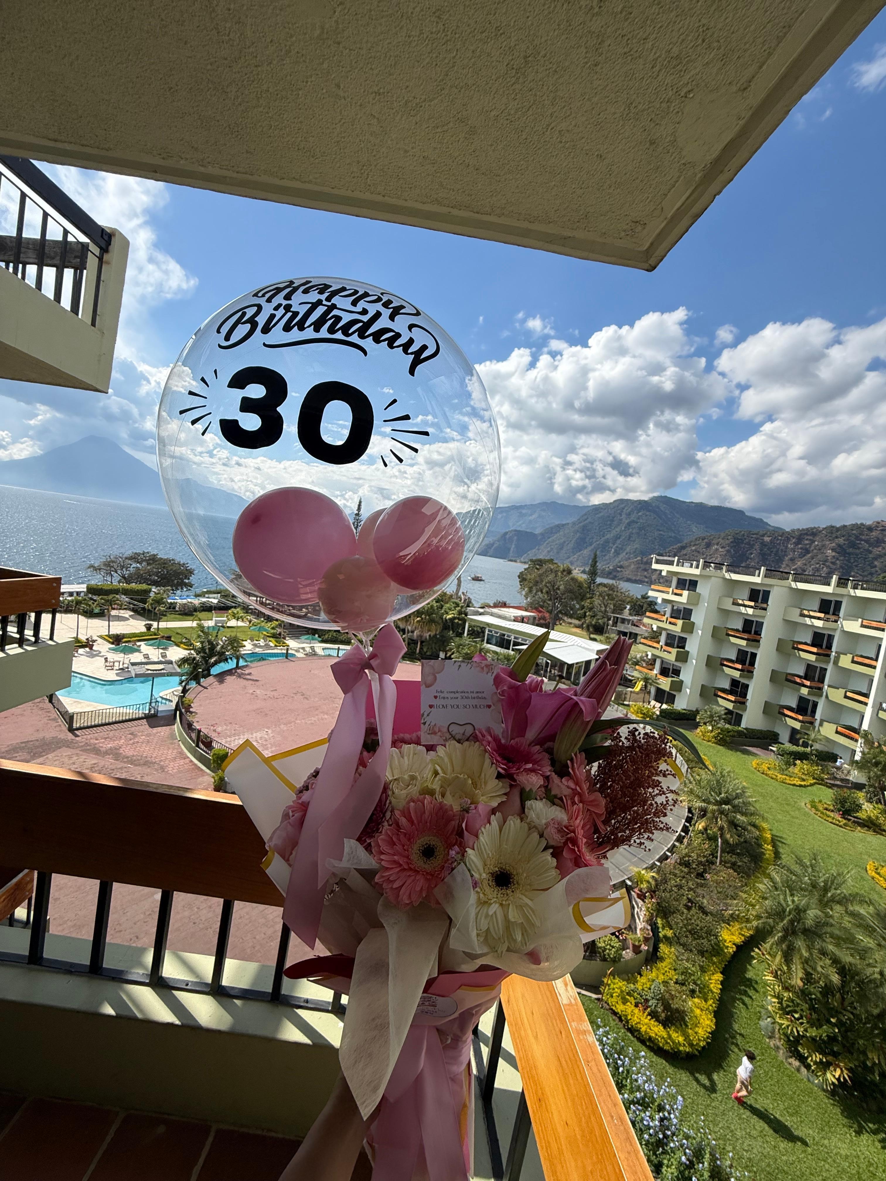 The bouquet my boyfriend paid for me!