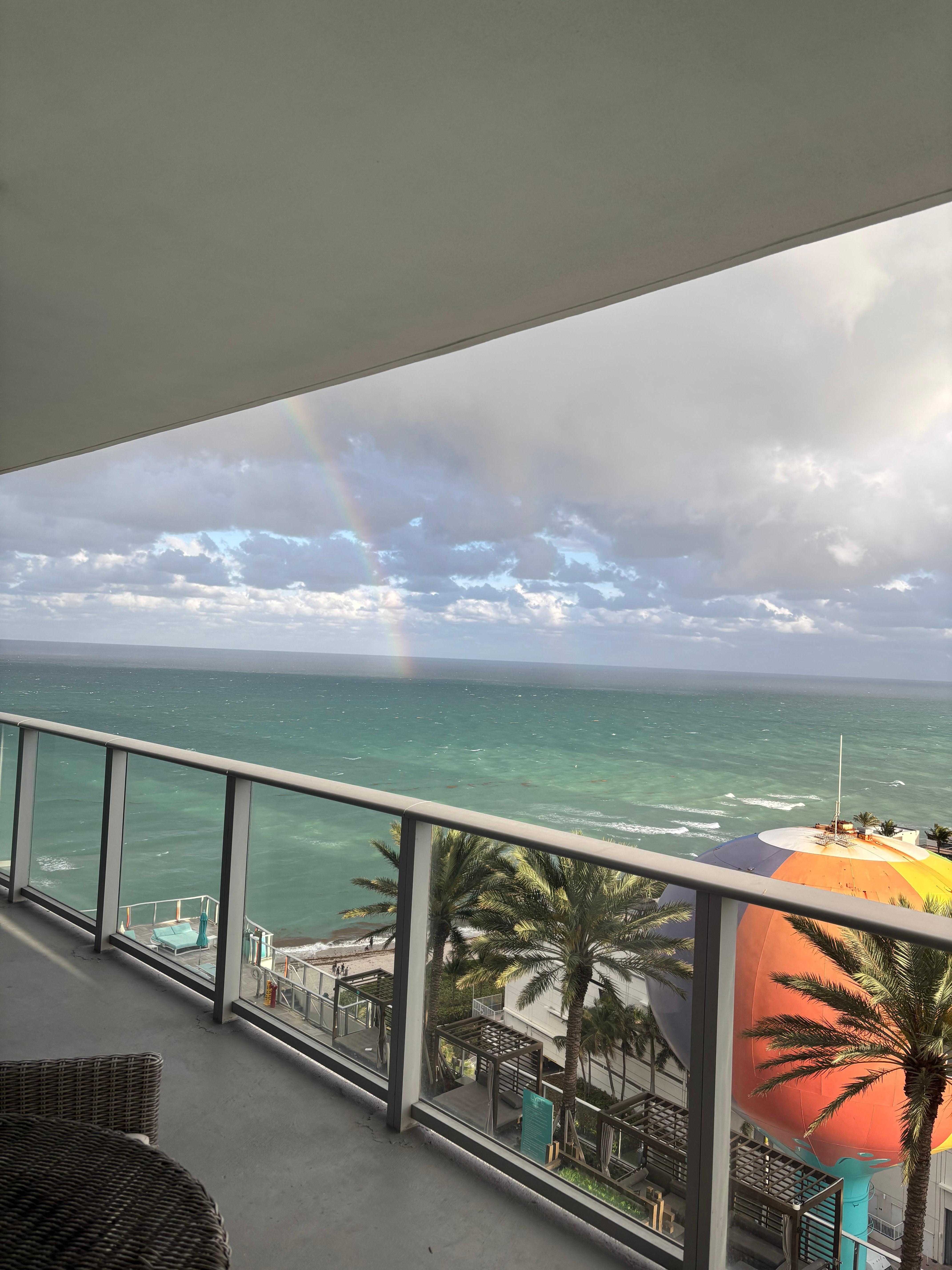 View from balcony 12th floor! 