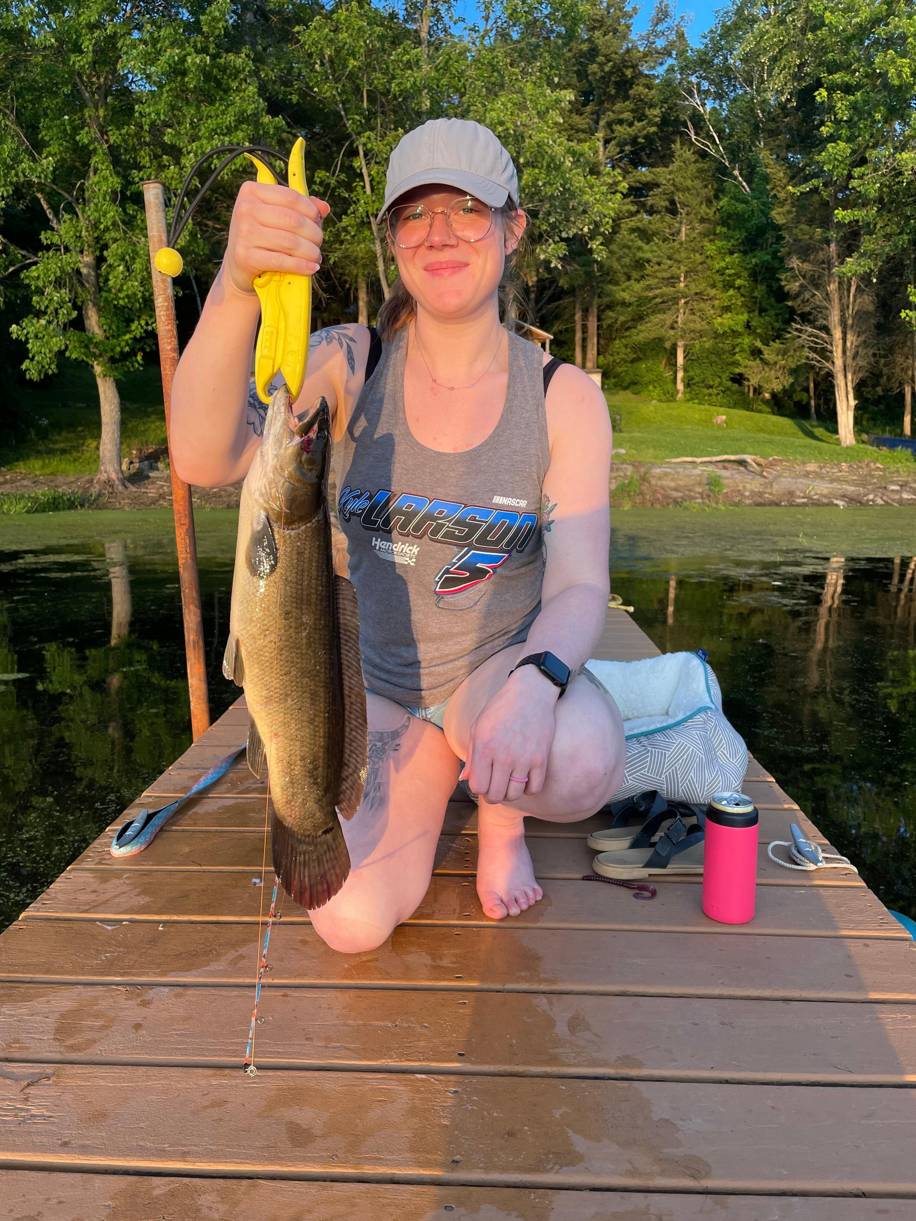 Bowfin off the dock