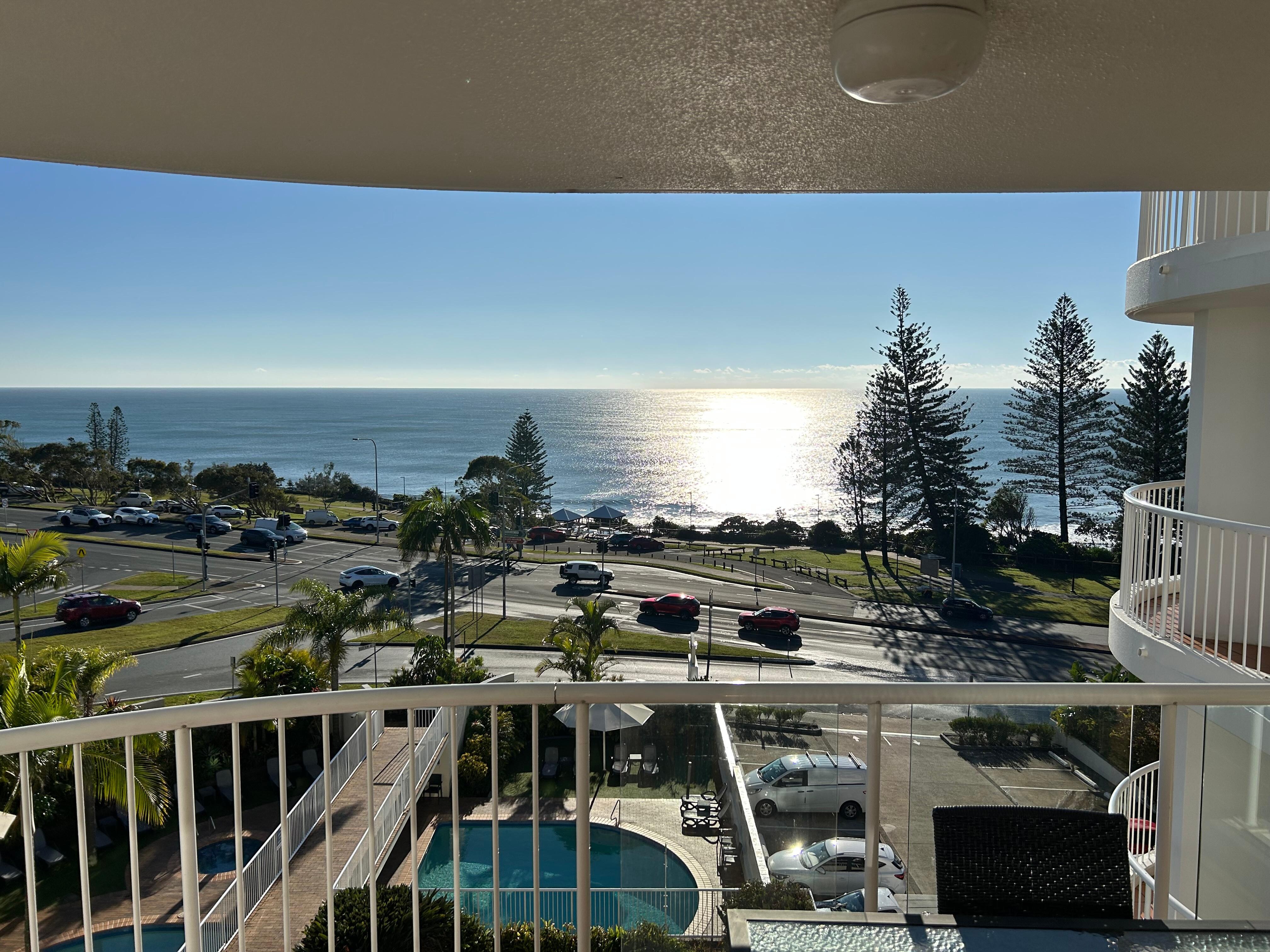 View from balcony