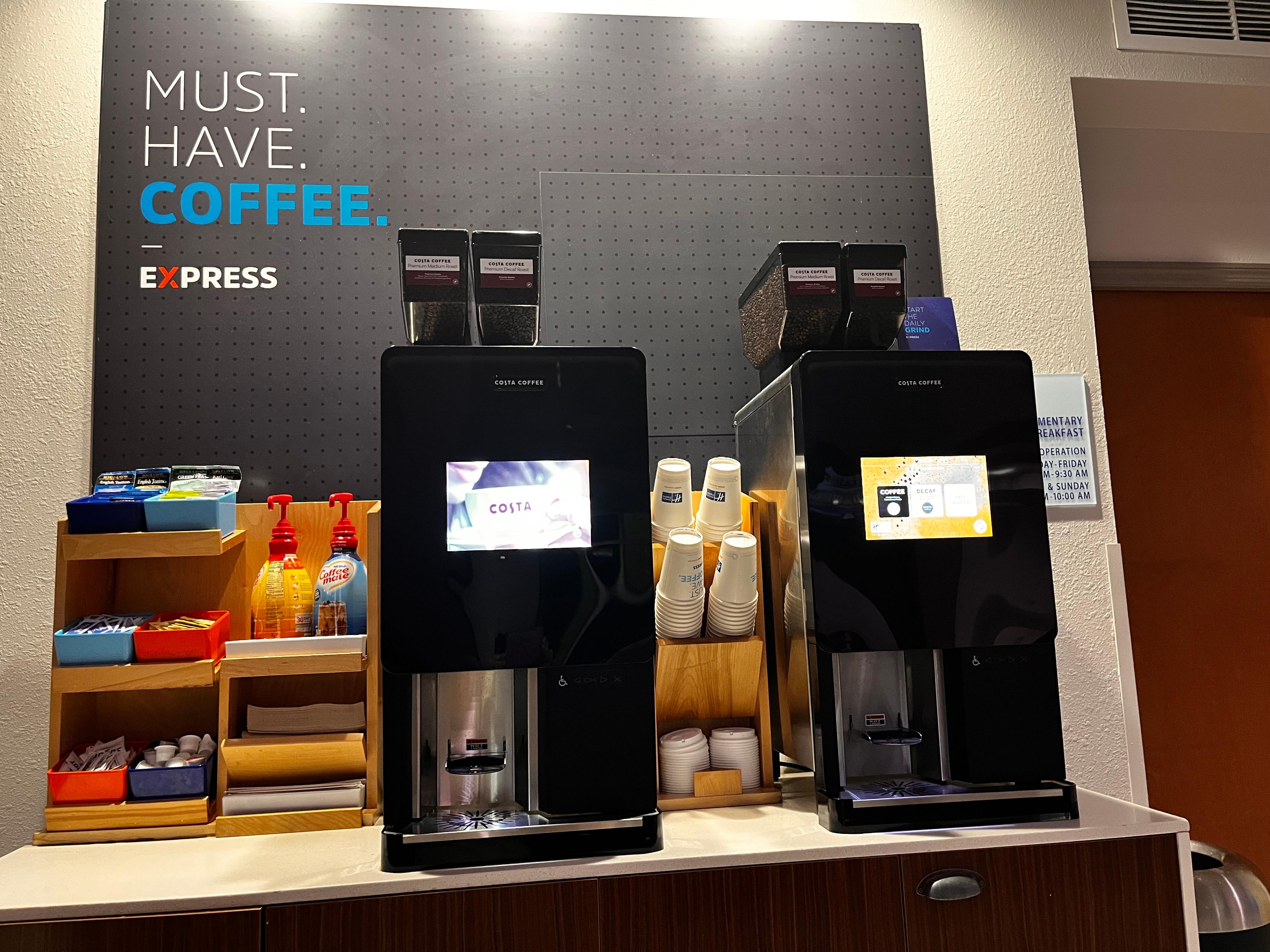 Fresh coffee 24 hours a day