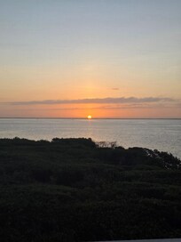 Peaceful view of the bayside from the balcony!