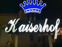 Right by the Kaiserhof restaurant