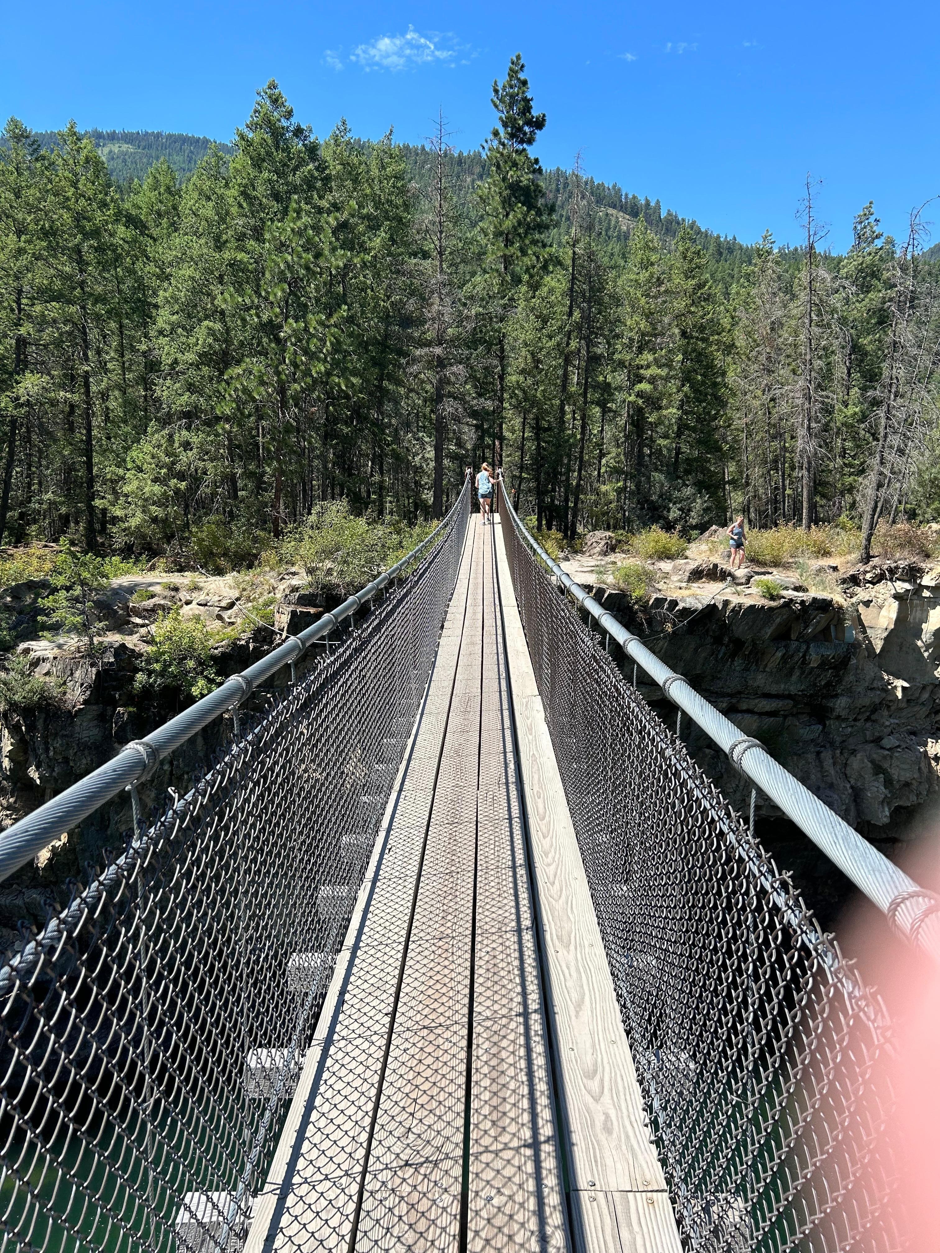 Kootenai swinging bridge
