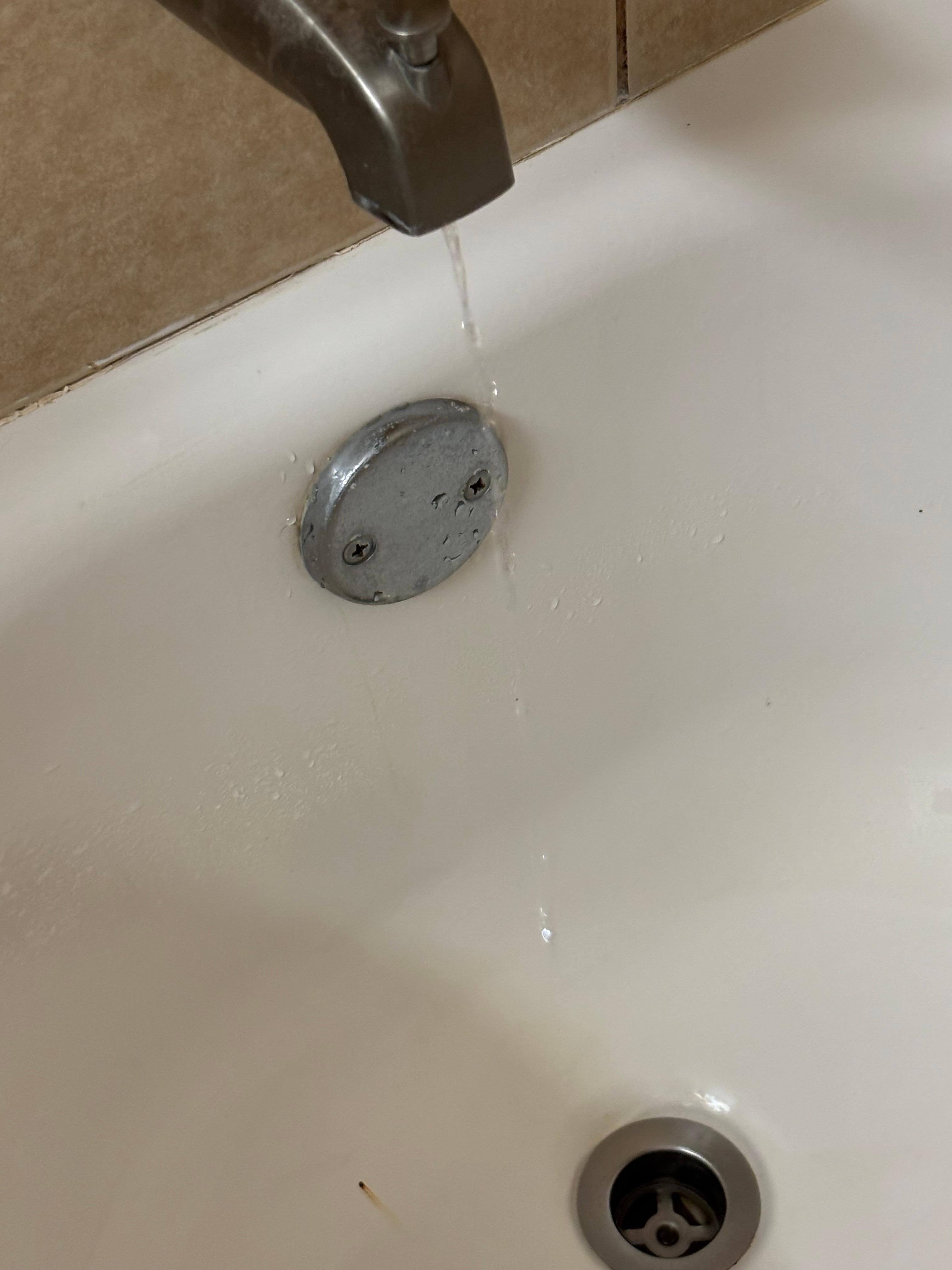 Water running 