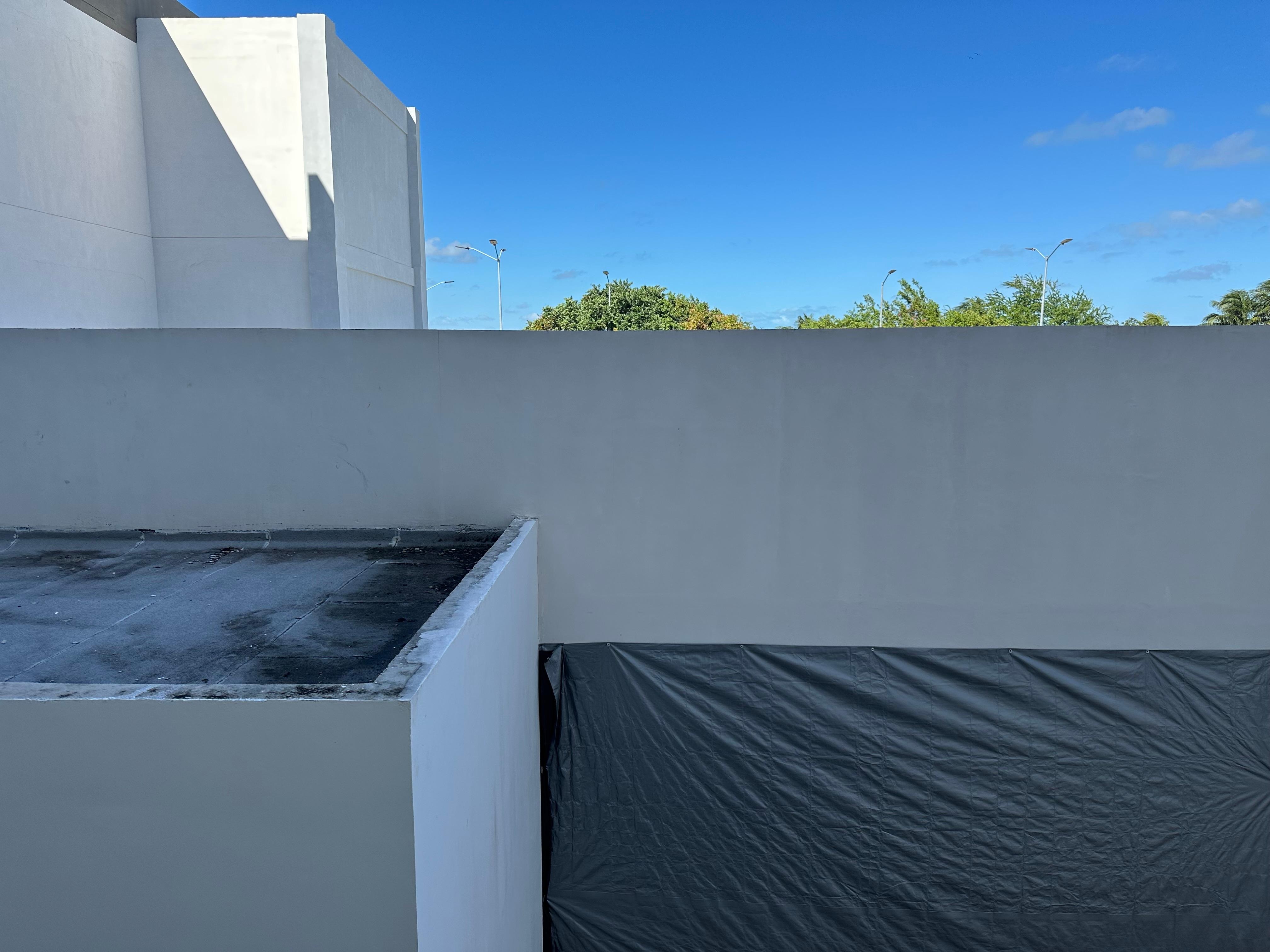 View from my “balcony” before I complained. 