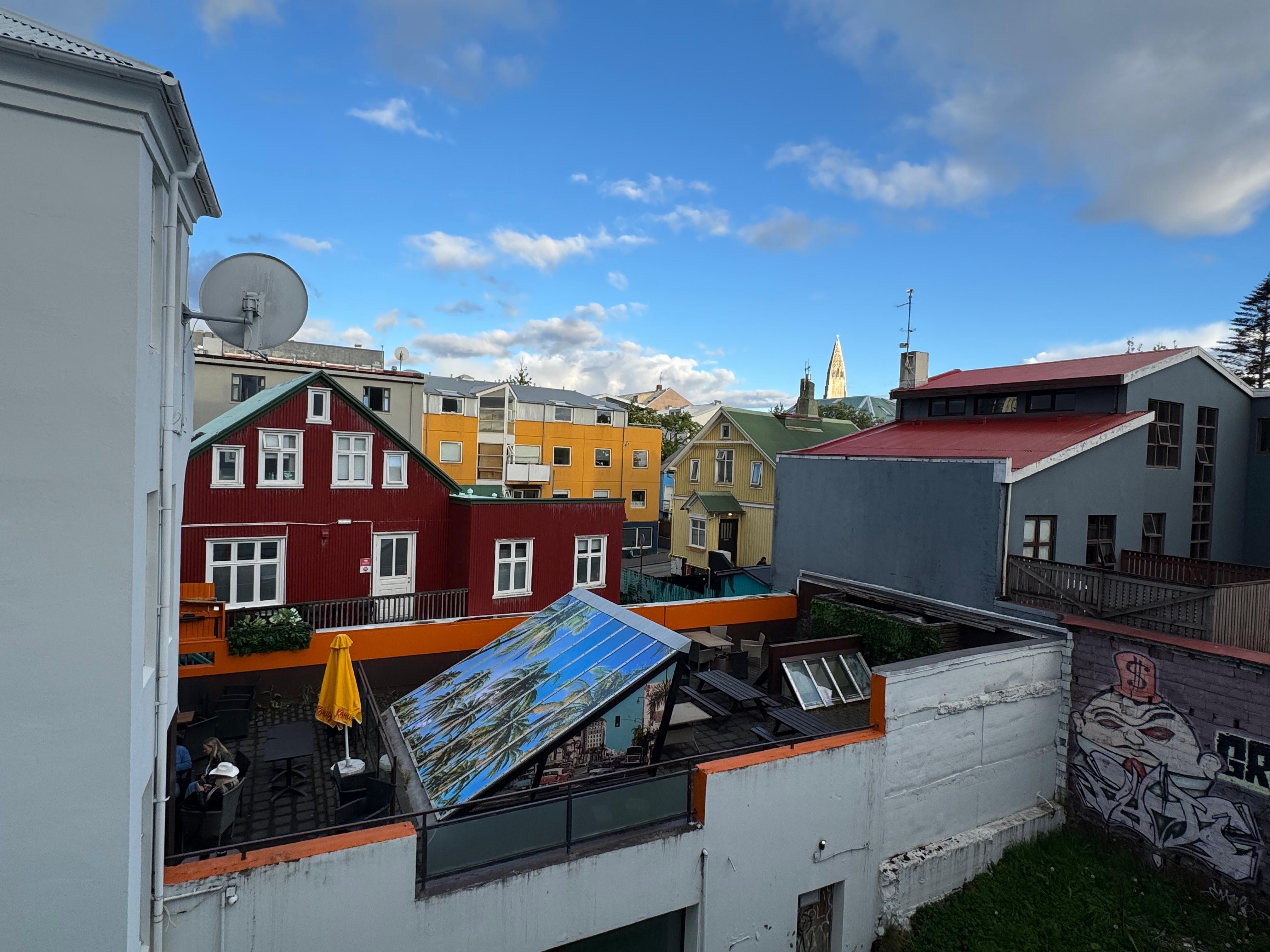 View from our apartment 