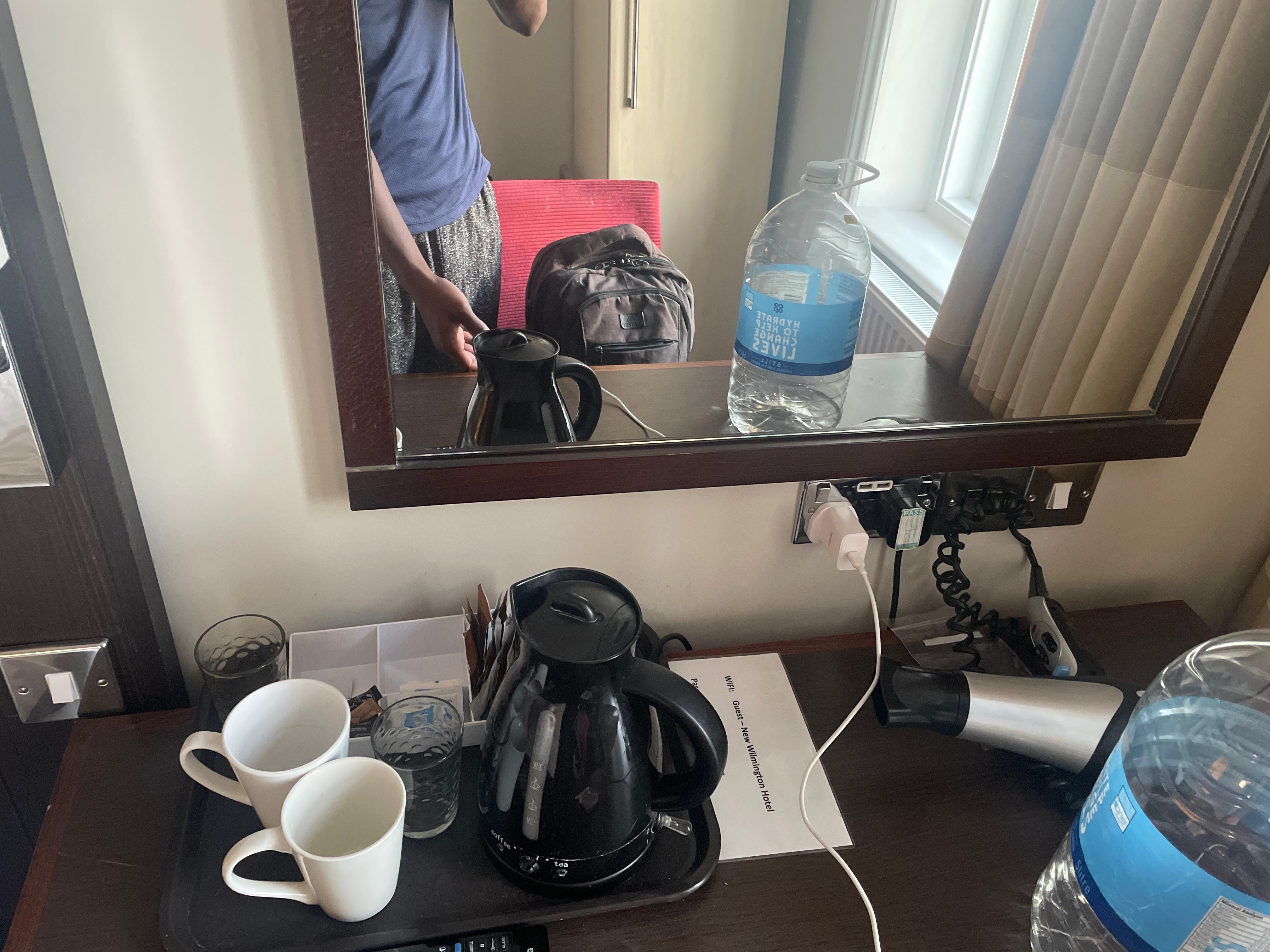 I loved making my own tea at every morning 