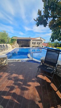 Pool was very nice for a refreshing swim.