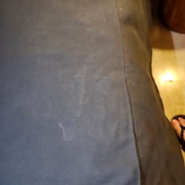 Substances blanchâtre, aussi tâches d'huile