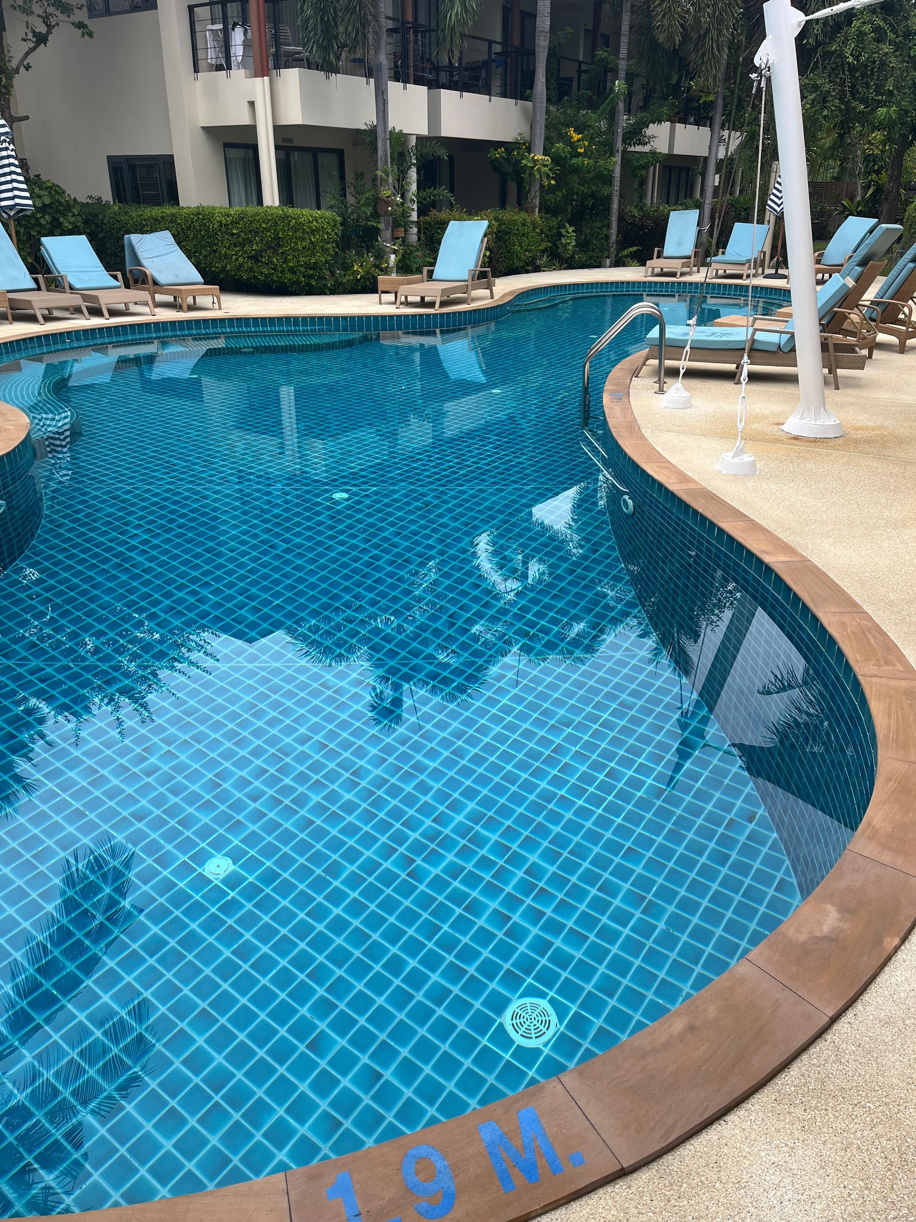 Clean, deep, and cool. 