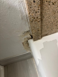 Water damage needs some work.