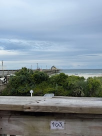 View from Groupers restaurant at the pier.