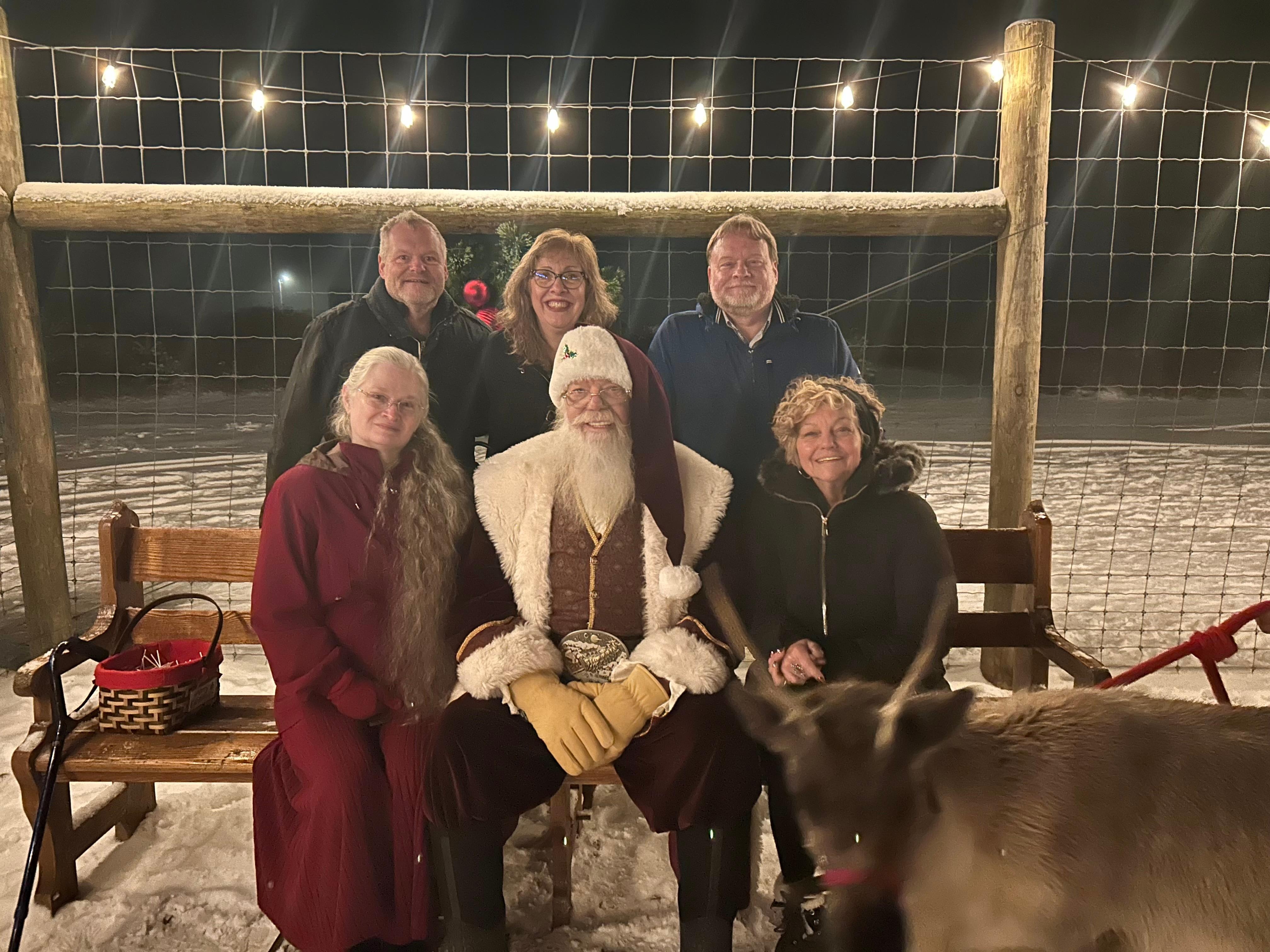 A magical experience at with Santa and his live reindeer…right outside the community.
-Spruce Ridge Reindeer, Albrightsville
