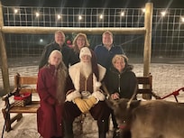 A magical experience at with Santa and his live reindeer…right outside the community.
-Spruce Ridge Reindeer, Albrightsville