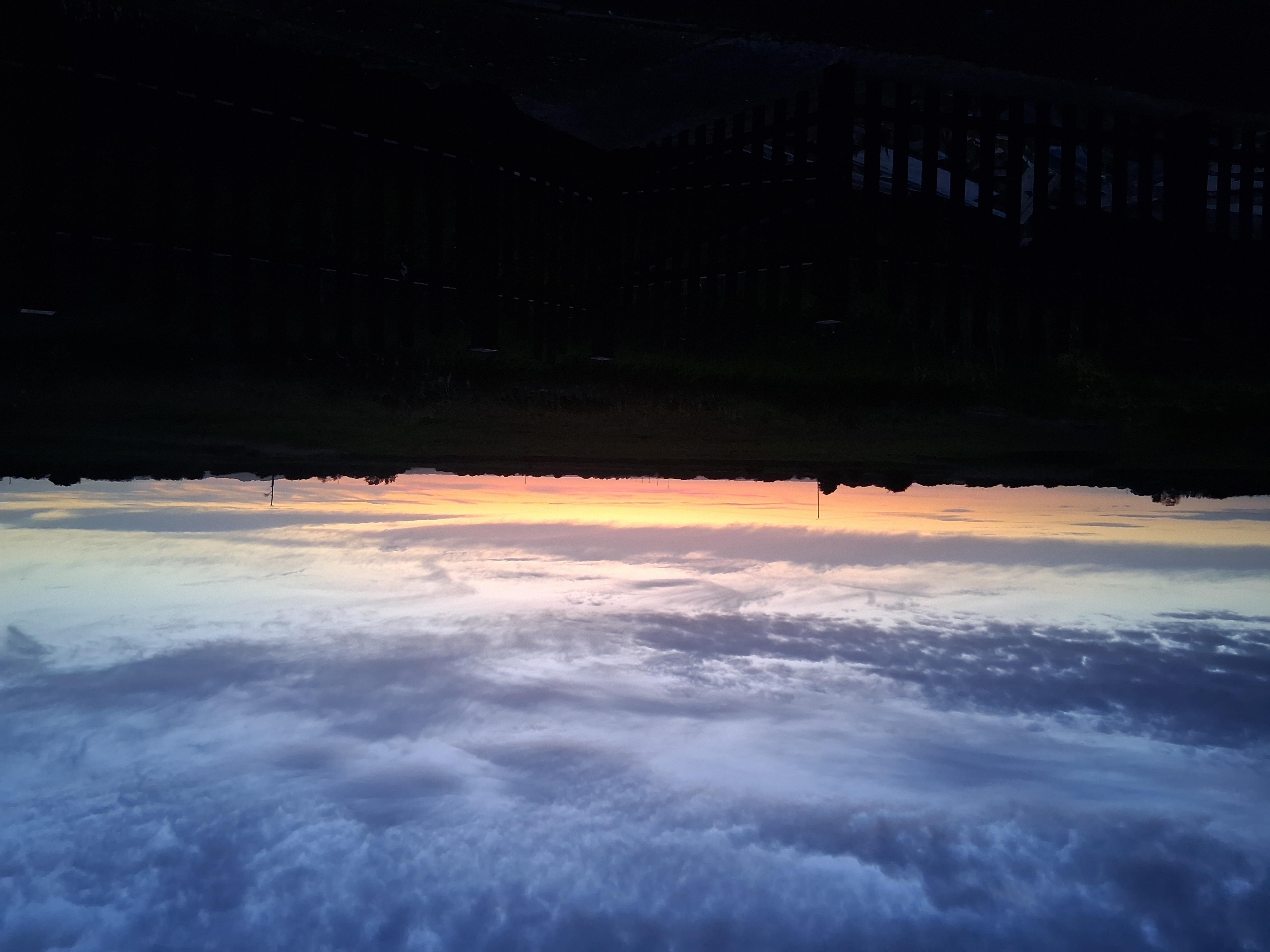 Sunset at Waterside Guest house