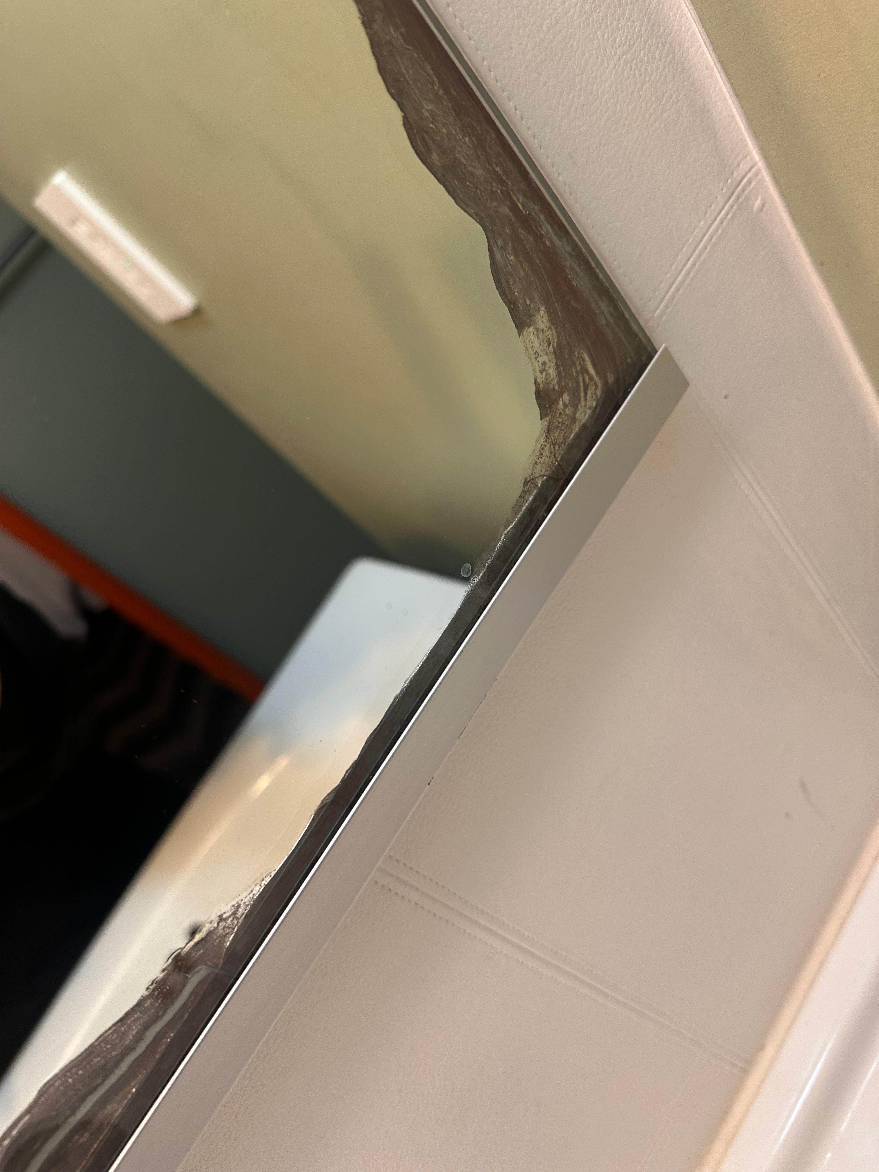 Nice mirror for a “resort” eh?