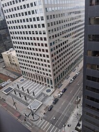 View from my room on the 19th floor