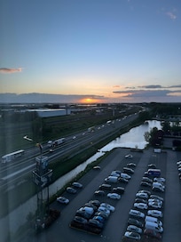 Sunrise from the Van Der Valk