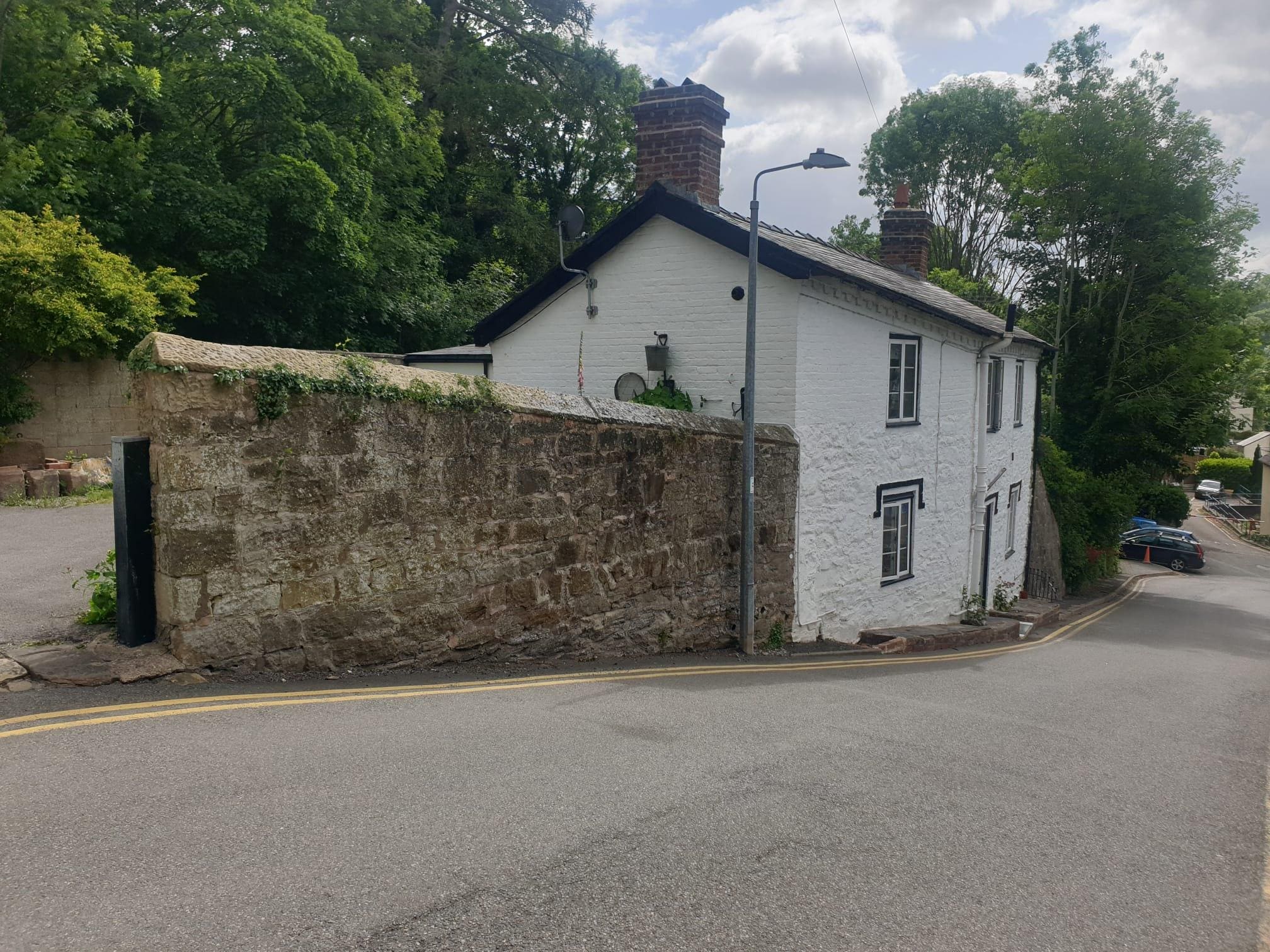 Main entrance to car park
