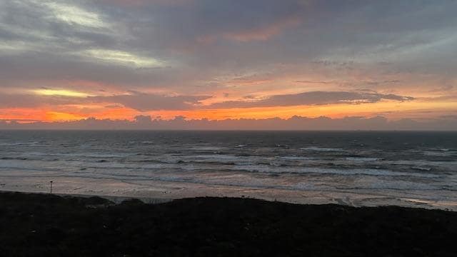 Early morning from the balcony!