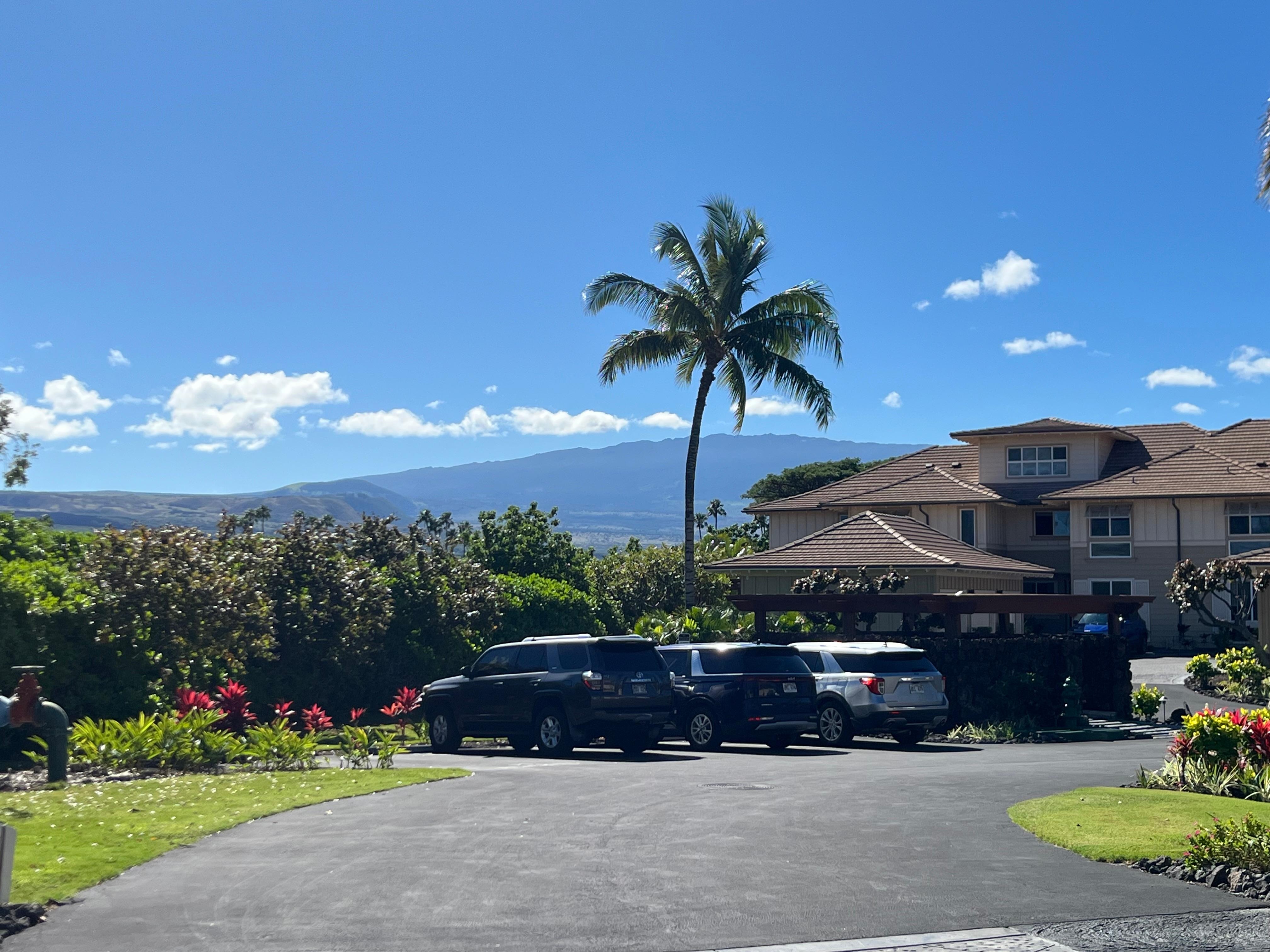 The view from the parking lot was even gorgeous