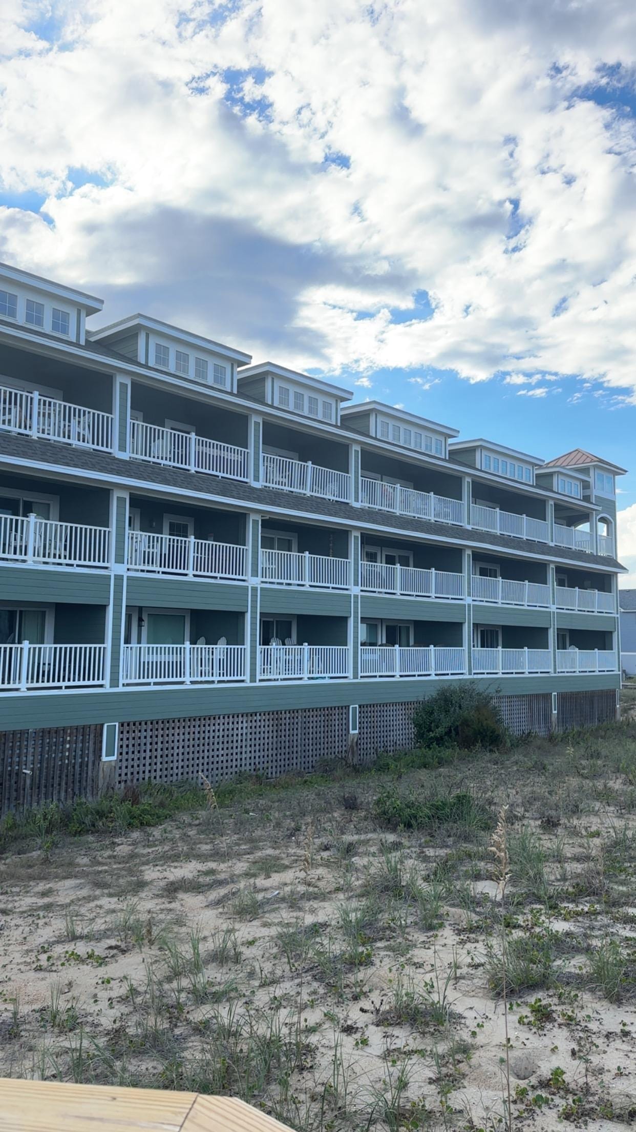 The building from walkway 