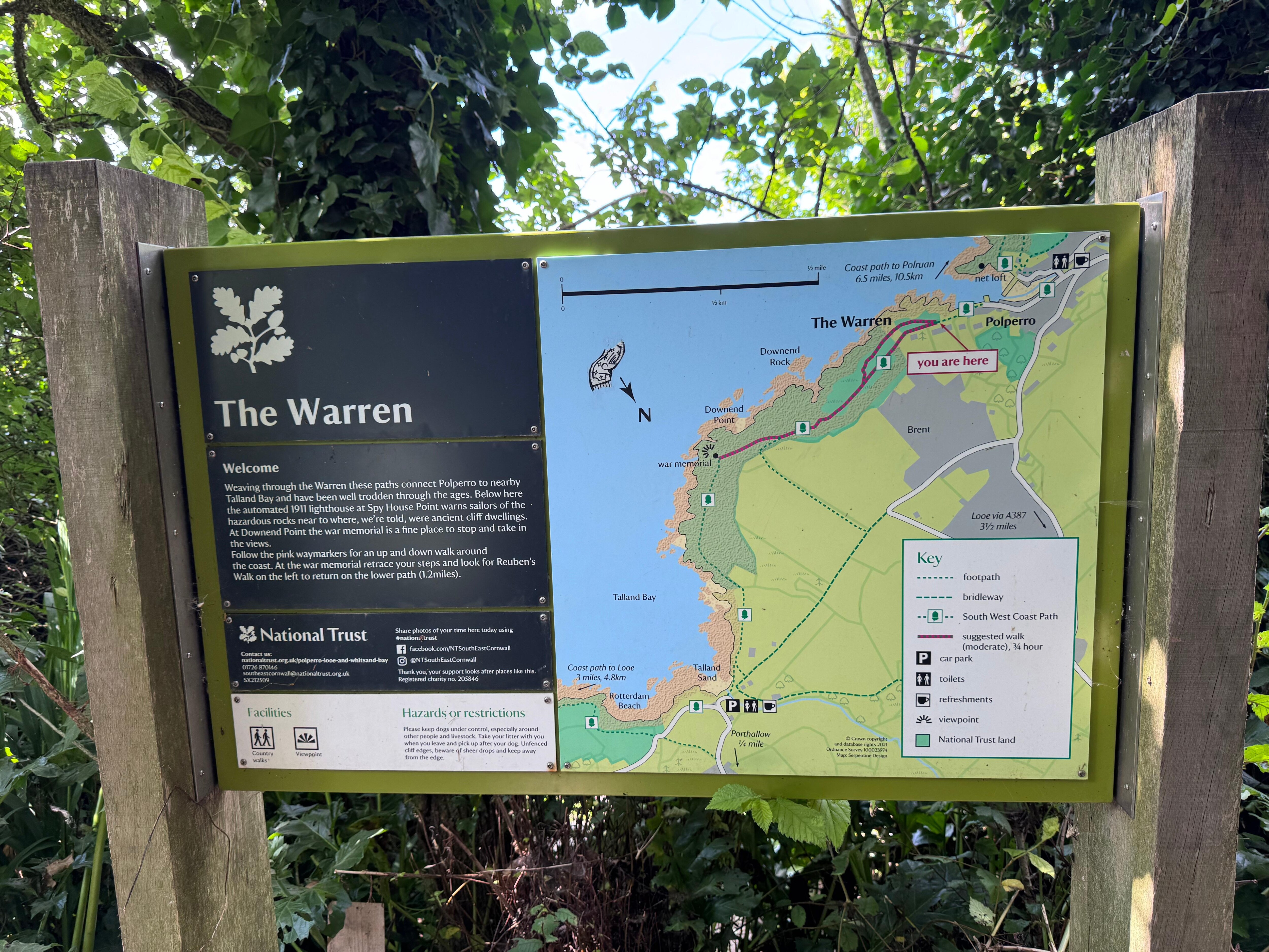 Hike to Talland Bay