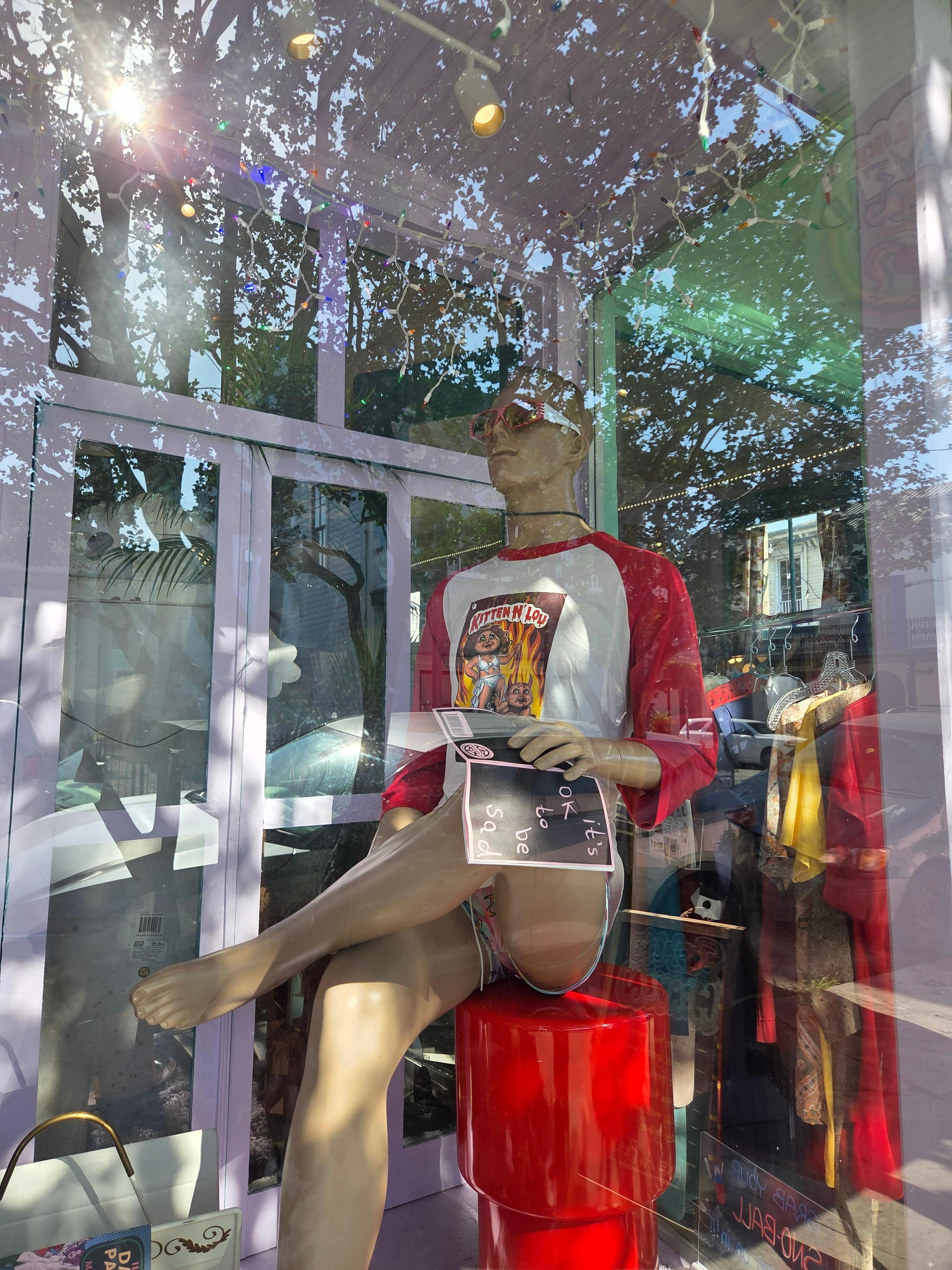 Cute vintage stores also less than 1 block away