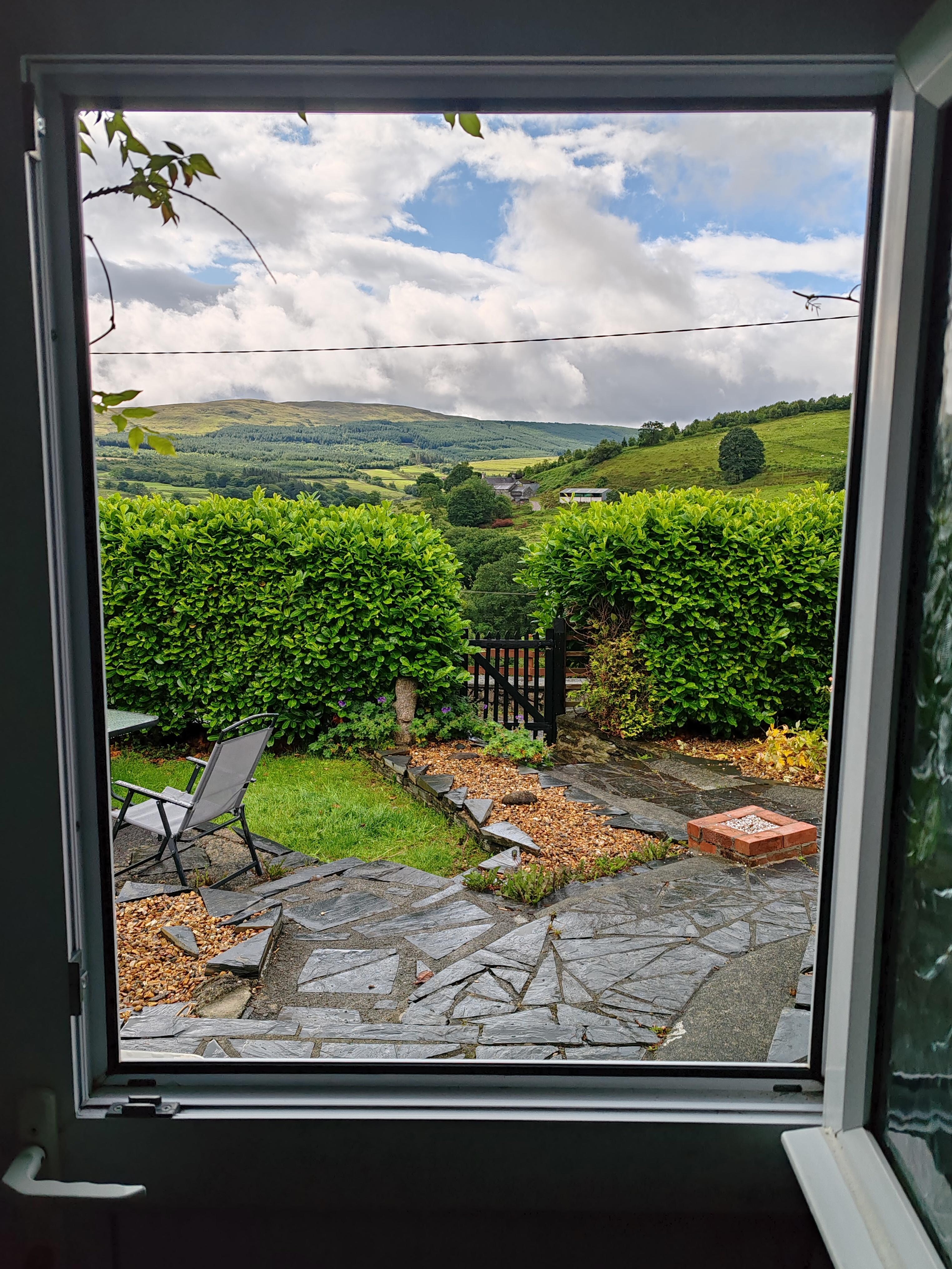 The view from the super convenient front door with opening top half