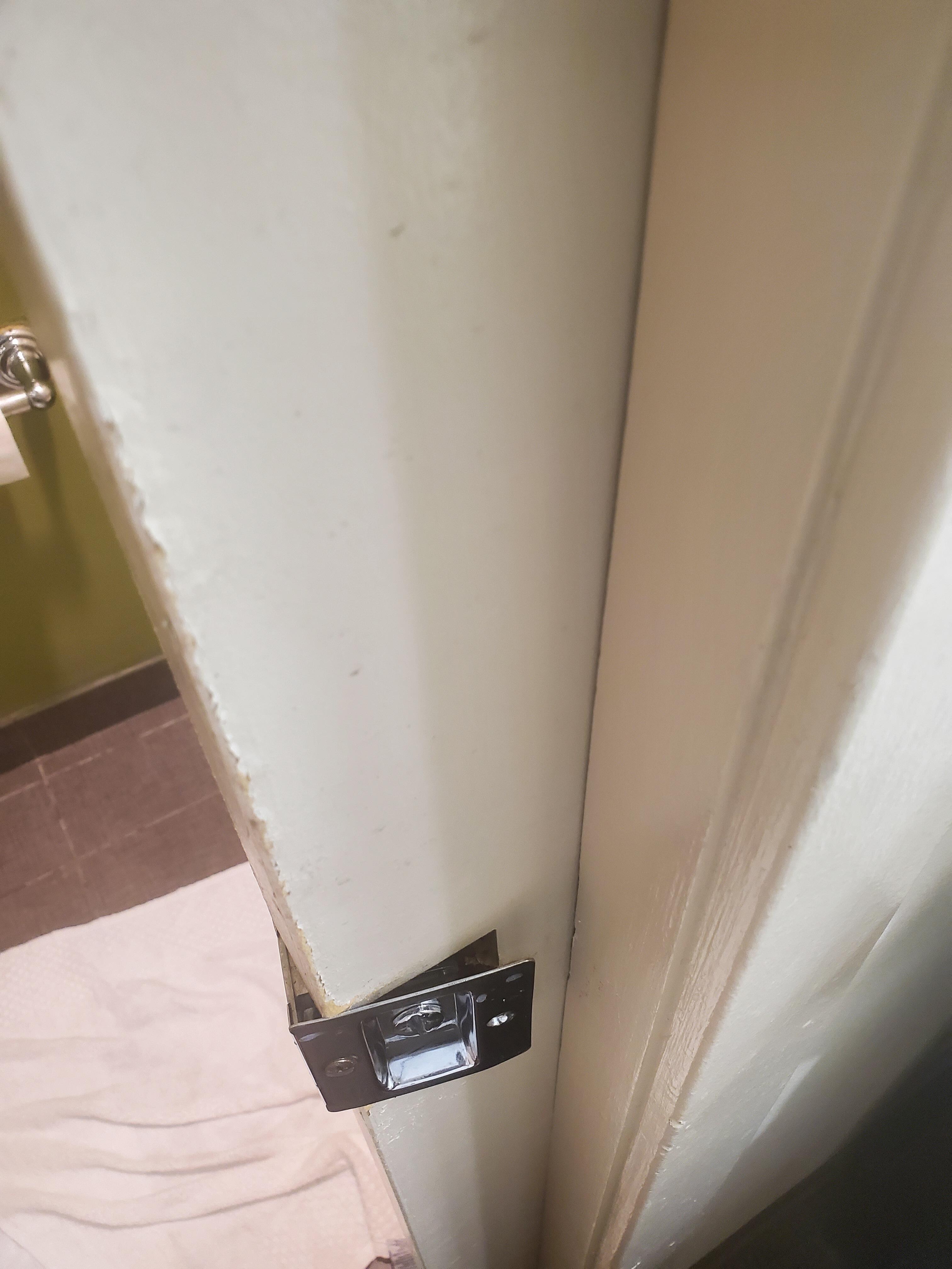Door broken