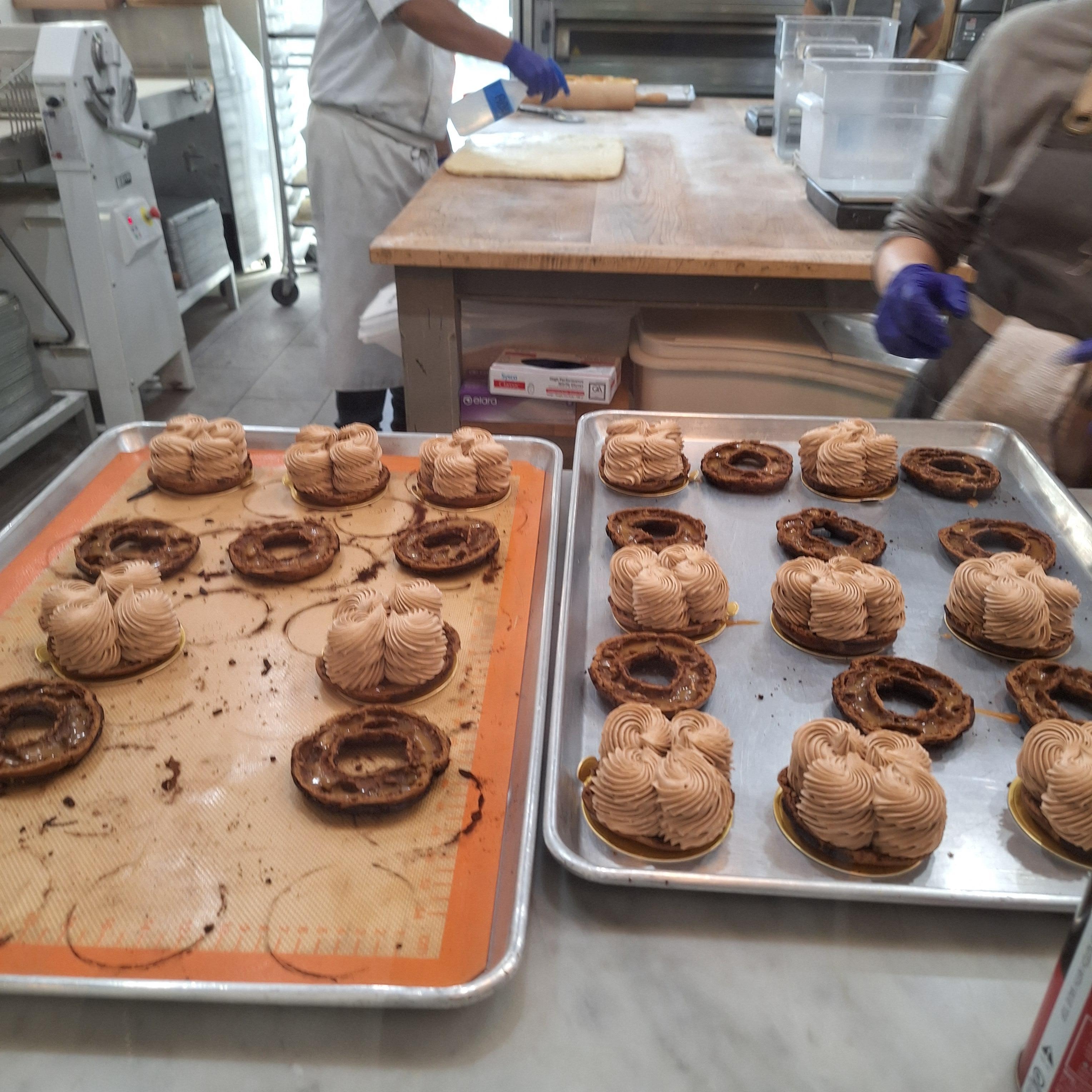 View of the kitchen baking area! 