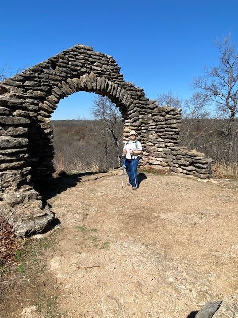 Sunday, turned out beautiful and we got our hike in before heading home.