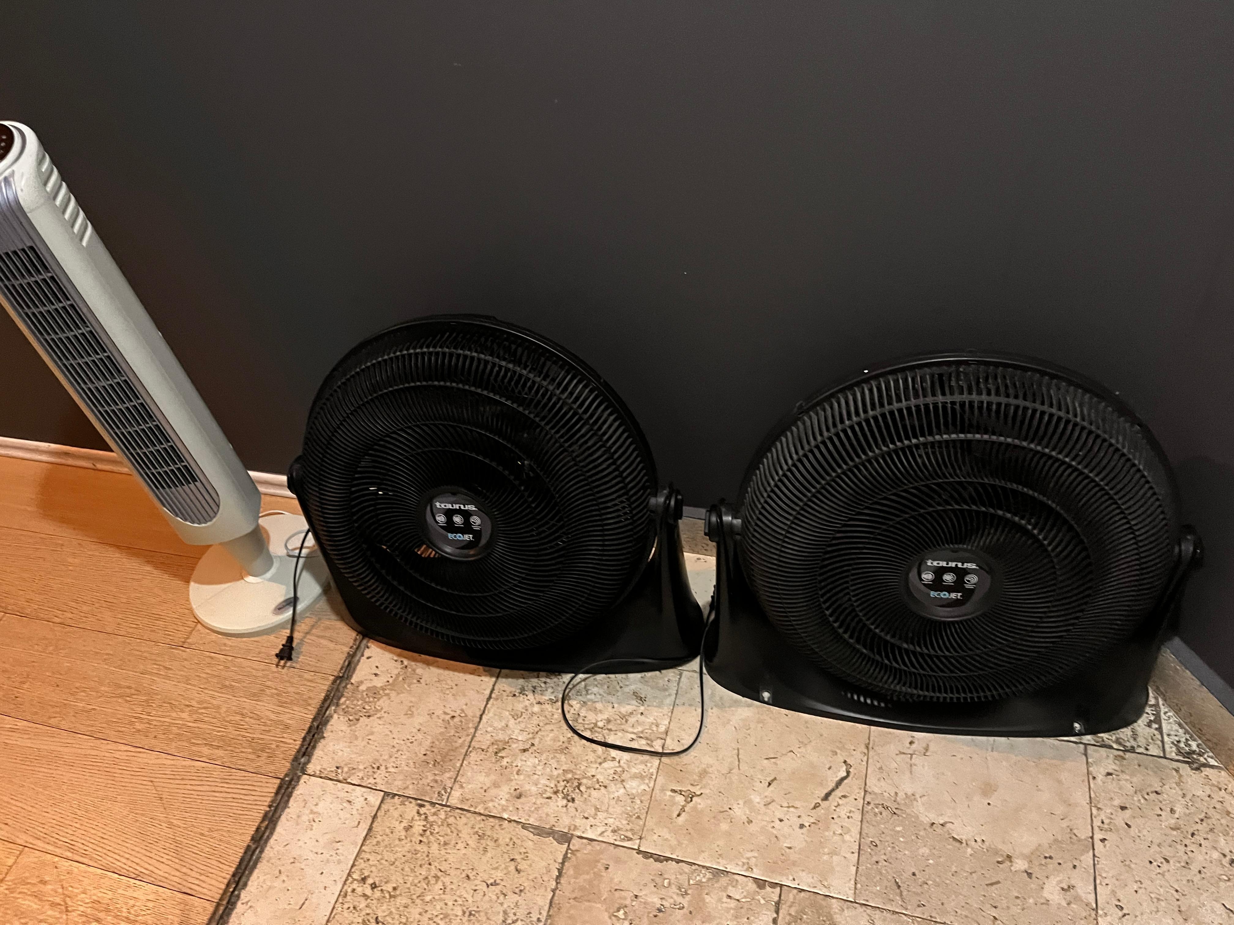 Additional fans I found in the closet BROKE