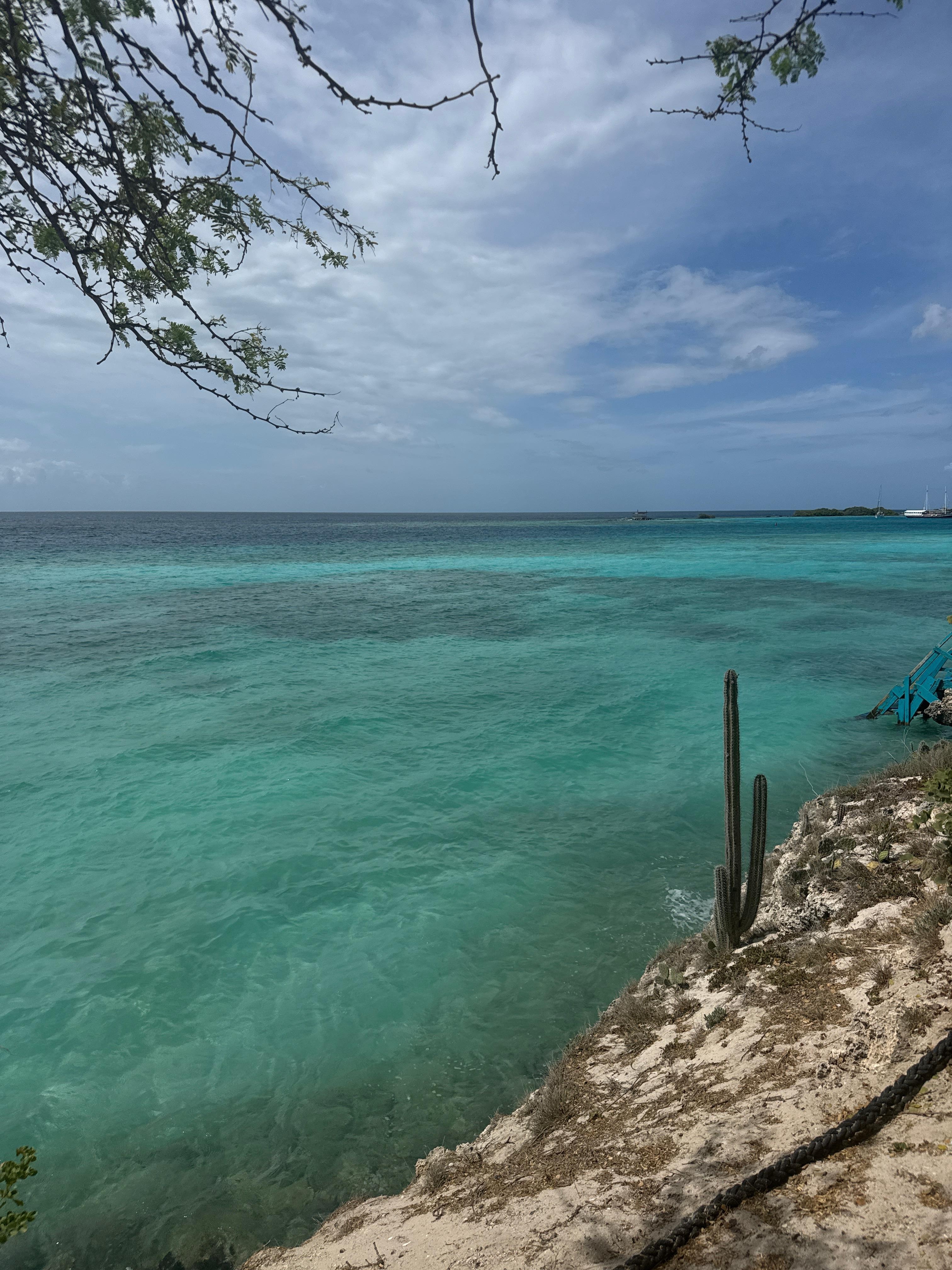Direct view in front of the property