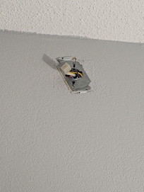 Smoke detector missing